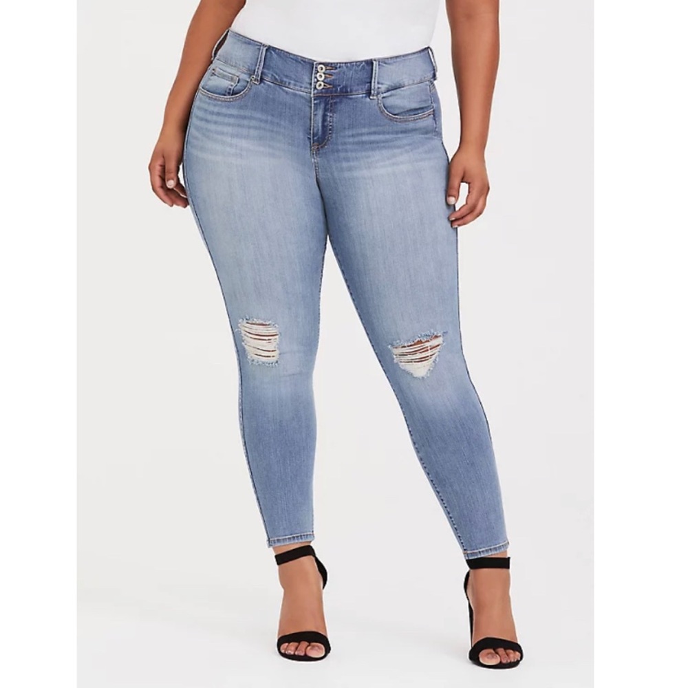 Torrid High-waisted Jegging Skinny Jeans